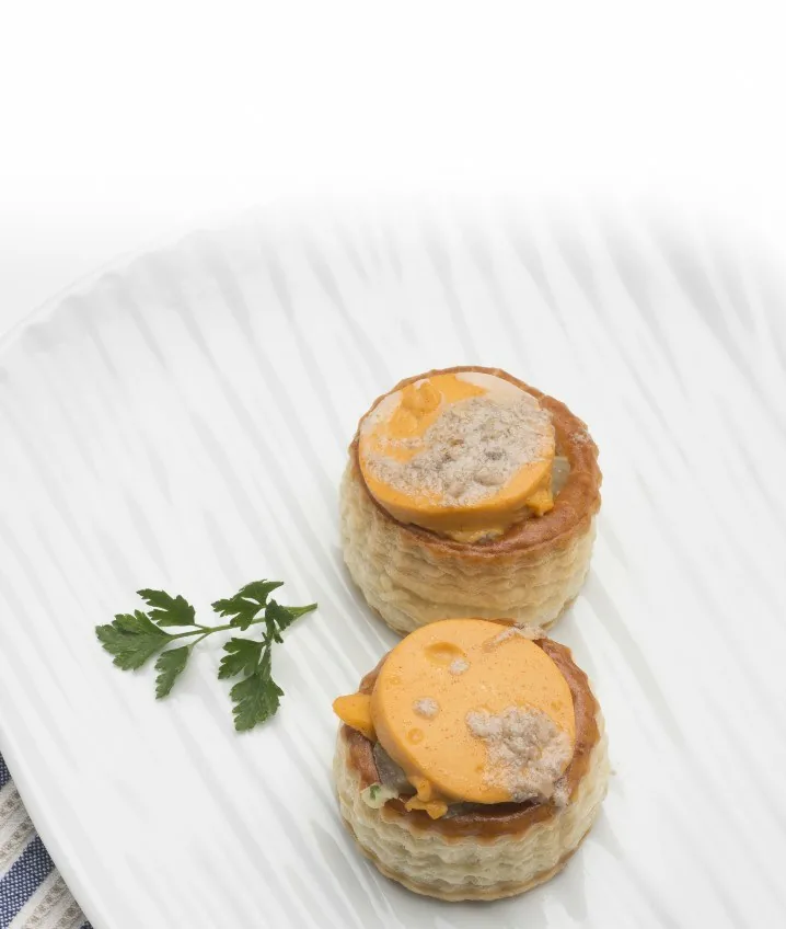 QUICHE DE BRÓCOLI Y BERBERECHOS GRATINADOS
