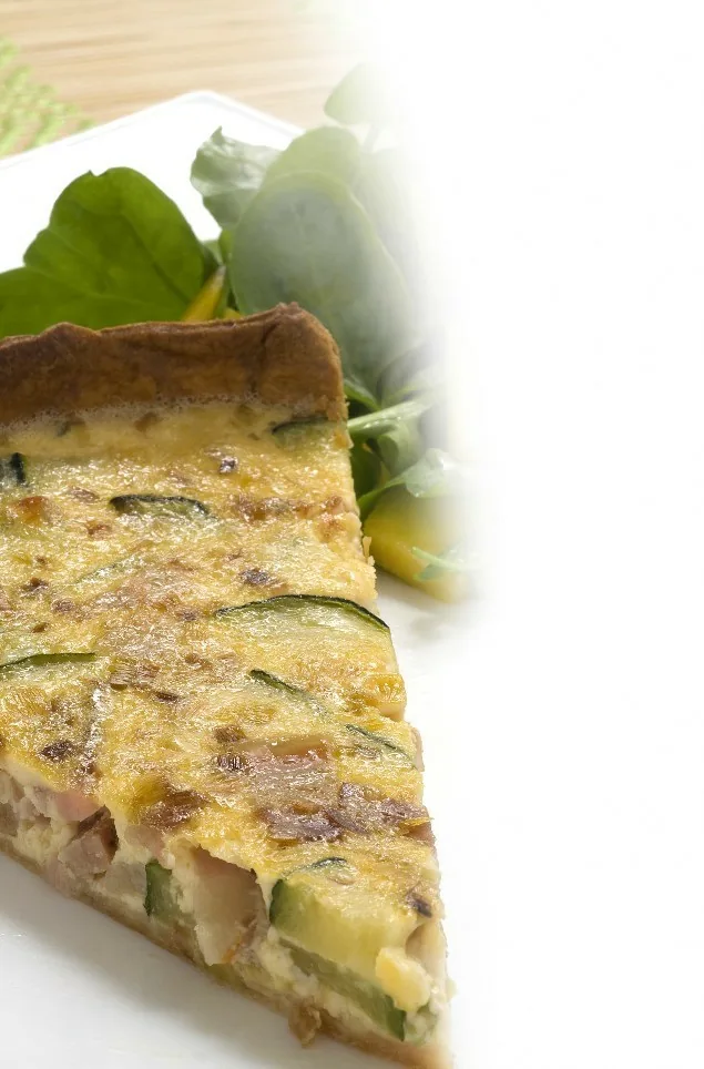 QUICHE DE CALABACÍN Y BEICON