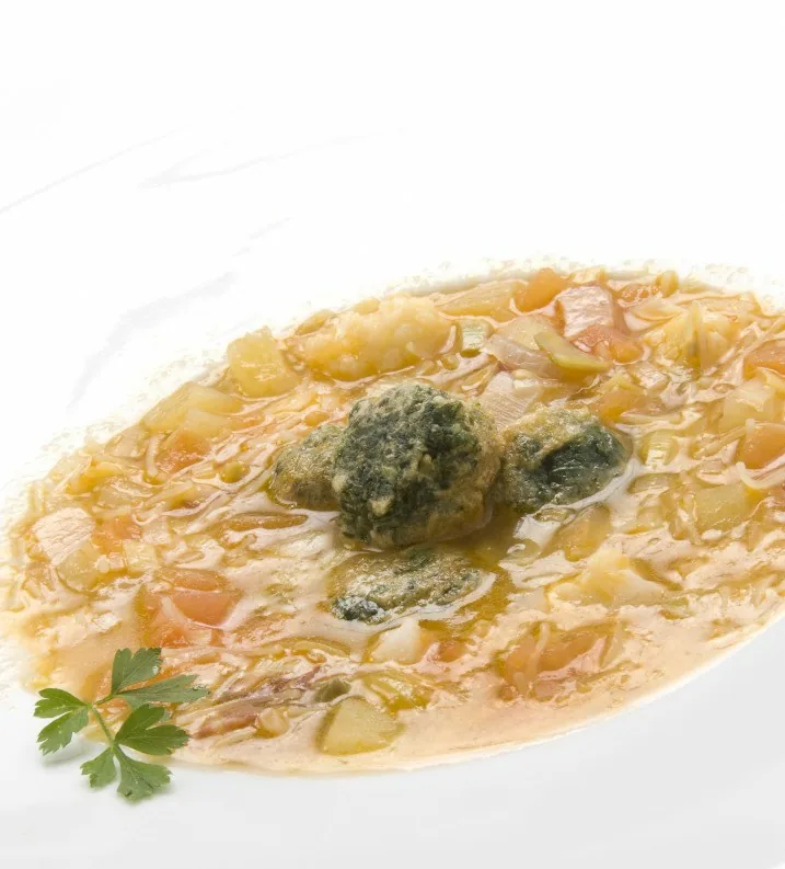 SOPA DE VERDURAS CON TOQUE