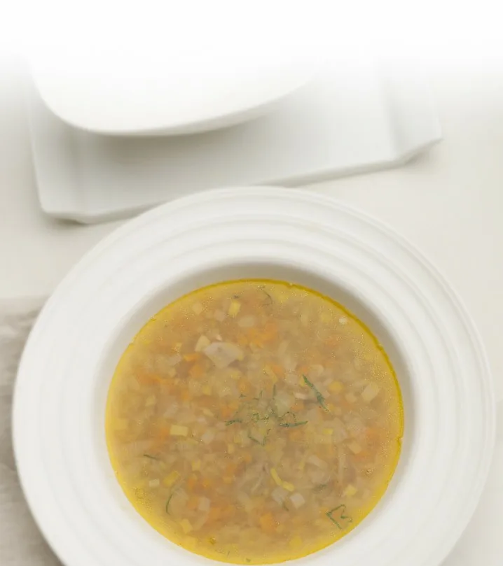 SOPA DE VERDURAS Y TRIGO SARRACENO
