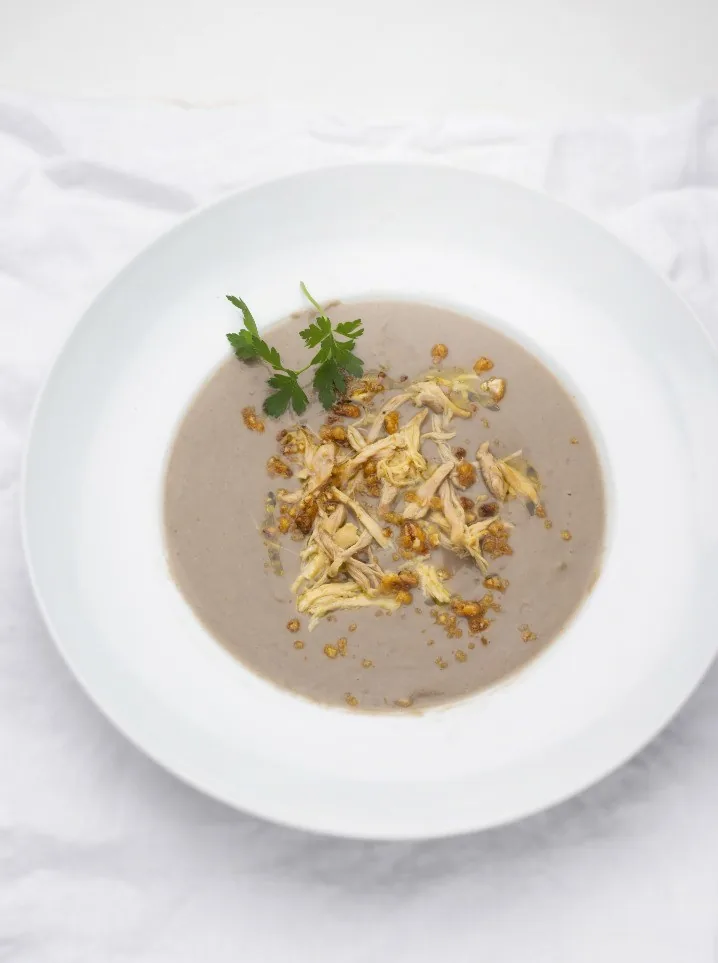 CREMA DE CHAMPIÑONES