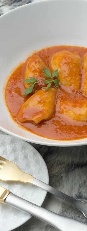 CHIPIRONES RELLENOS EN SALSA