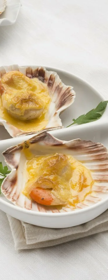 VIEIRAS CON SALSA HOLANDESA